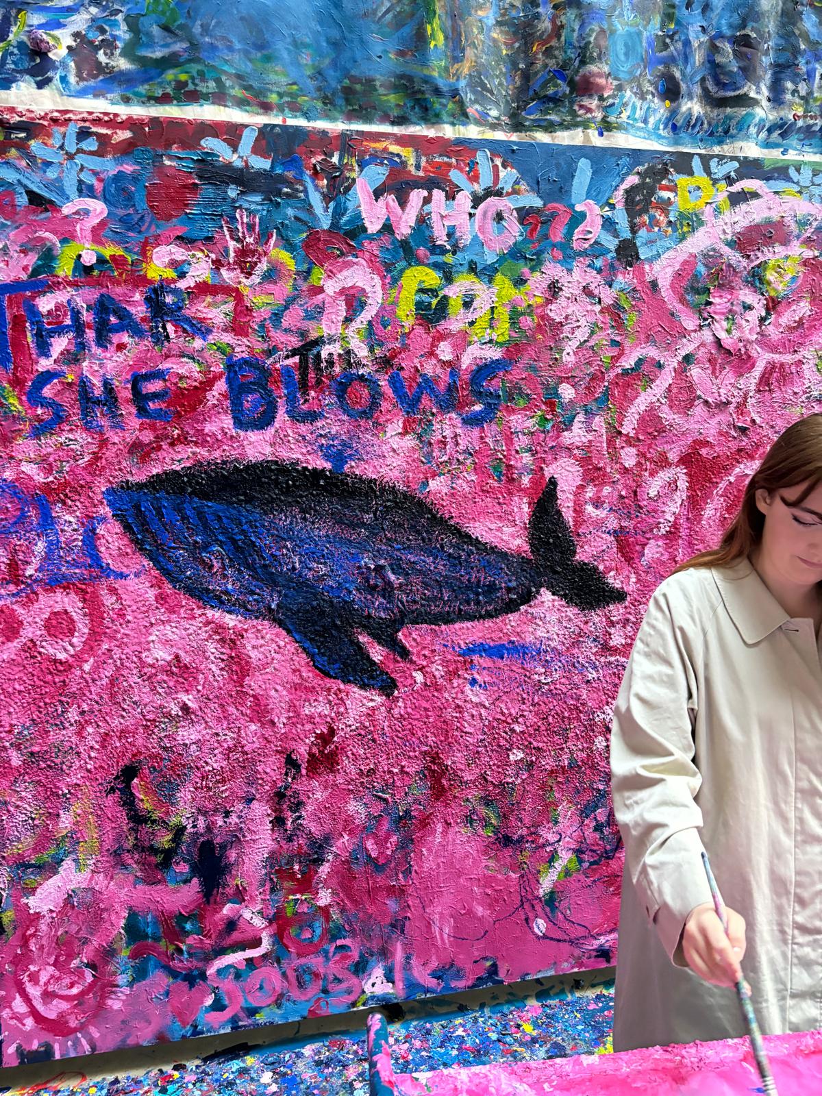 Painting at the Tate